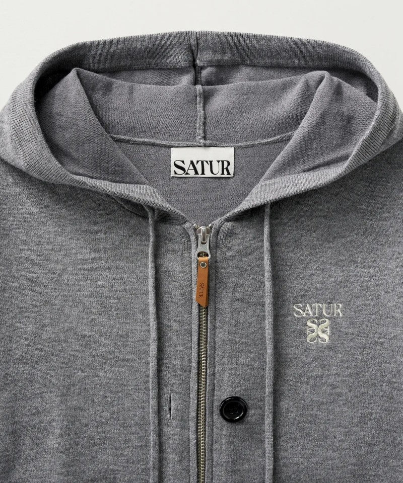 女款【WE ARE】韓國Satur休閒連帽拉鏈外套SA253WKC01