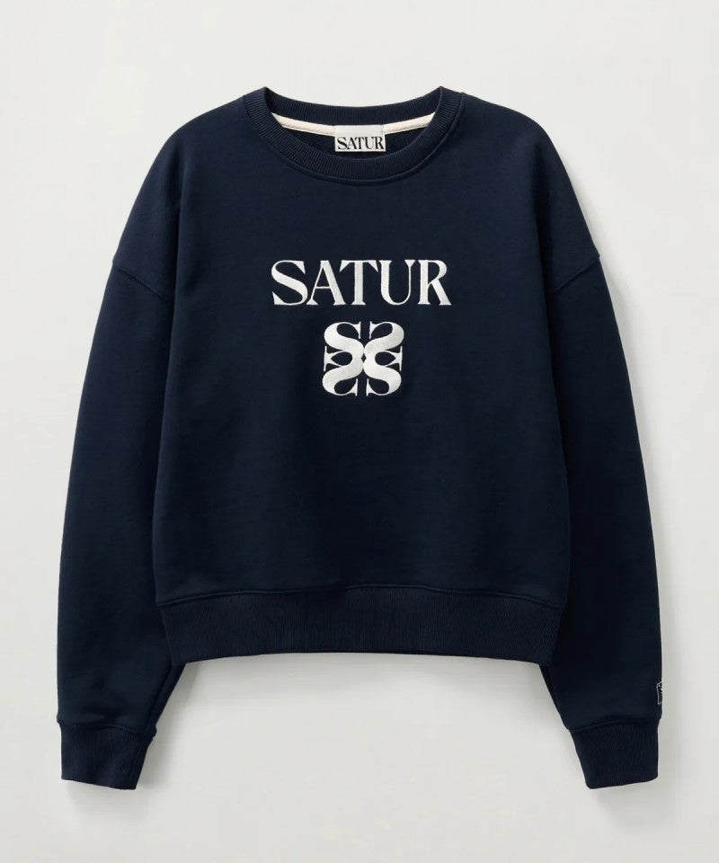 女款【WE ARE】韓國Satur休閒大學T衛衣SA253WTM05