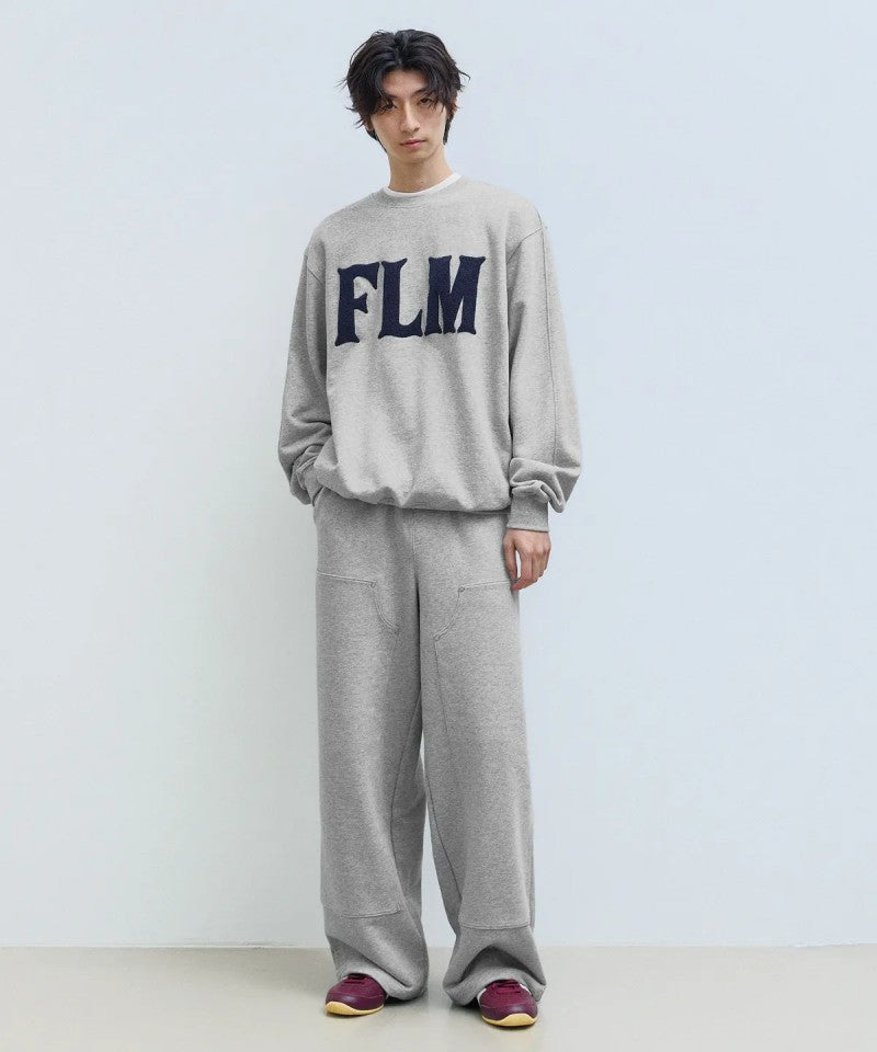 男女同款【WE ARE】韓國FILLUMINATE圓領大學T衛衣FBEFUTM002