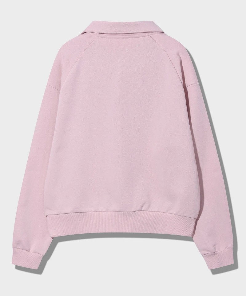 【WE ARE】韓國JEEP休閒半拉鏈領大學T衛衣JQ5TSF801