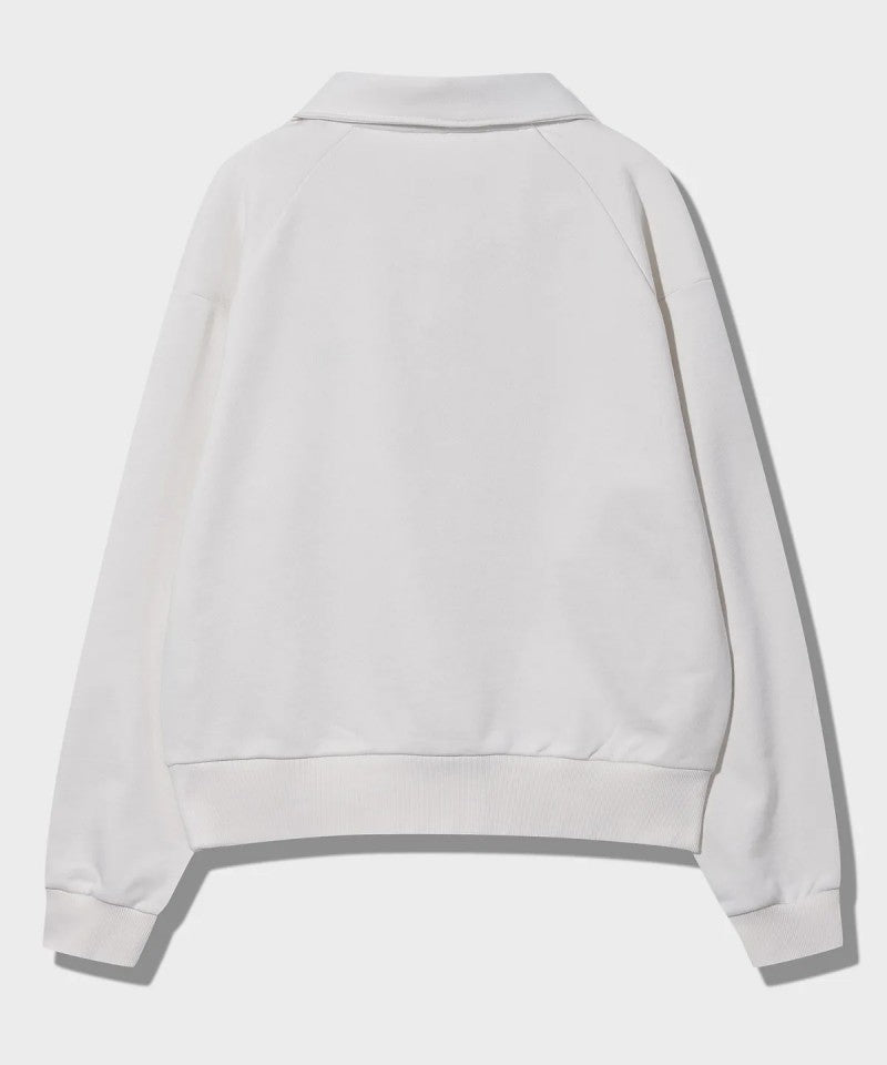 【WE ARE】韓國JEEP休閒半拉鏈領大學T衛衣JQ5TSF801