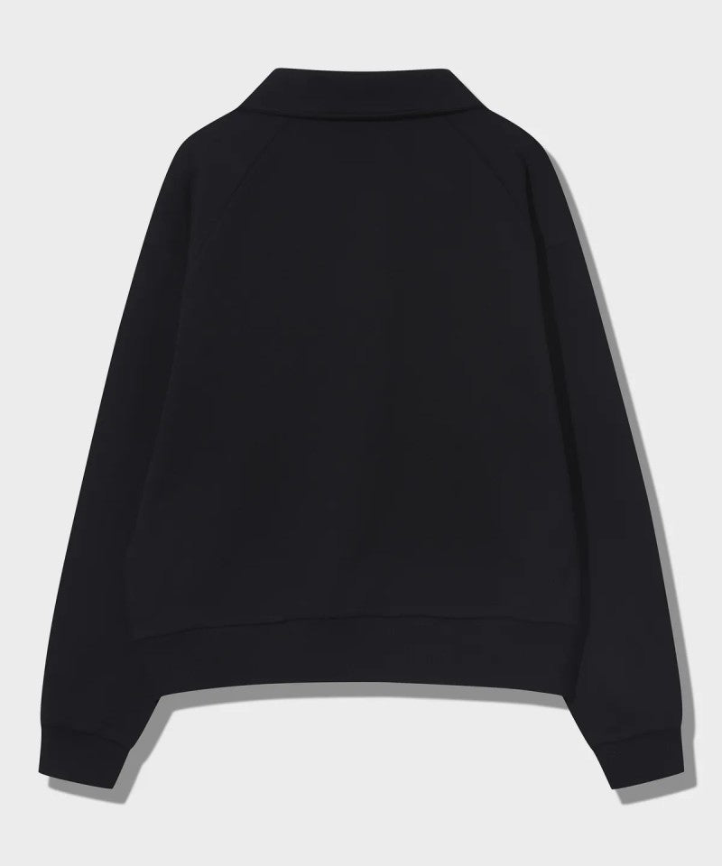 【WE ARE】韓國JEEP休閒半拉鏈領大學T衛衣JQ5TSF801