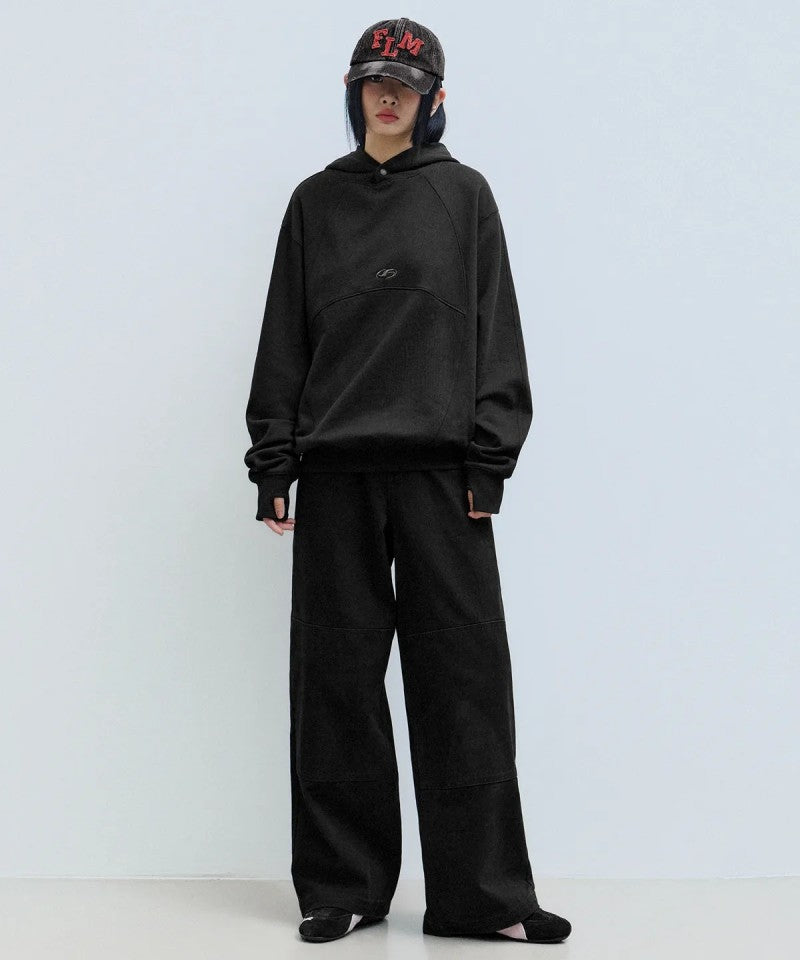 男女同款【WE ARE】韓國FILLUMINATE連帽大學T衛衣FBEFUTH003