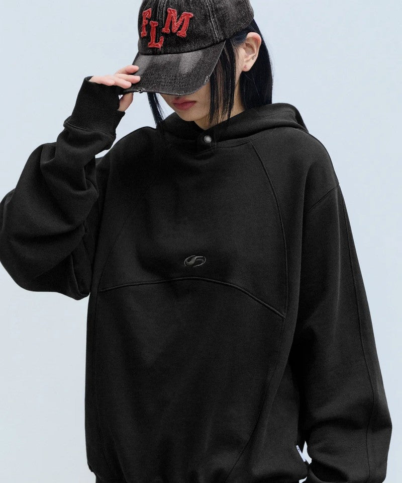 男女同款【WE ARE】韓國FILLUMINATE連帽大學T衛衣FBEFUTH003