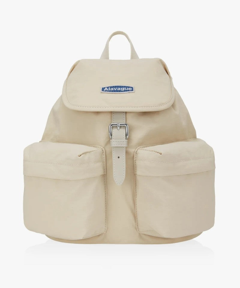 【WE ARE】韓國ALAVAGUE休閒雙肩背包폴라럭색 S