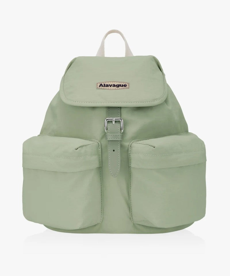 【WE ARE】韓國ALAVAGUE休閒雙肩背包폴라럭색 S