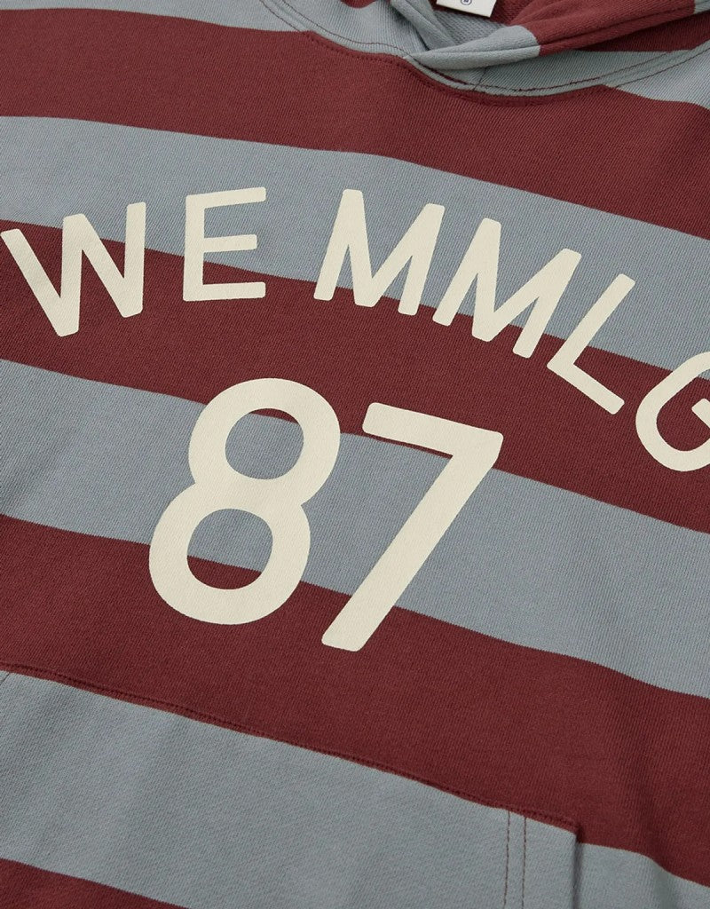 【WE ARE】韓國MMLG 寬條紋帽T MMLGBE2THD019M25