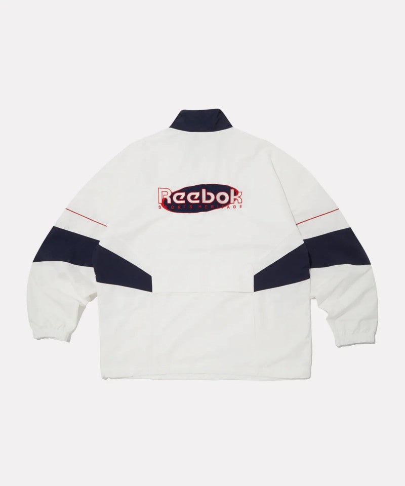 男款【WE ARE】韓國reebok半拉鏈撞色翻領上衣 REJU5FA14