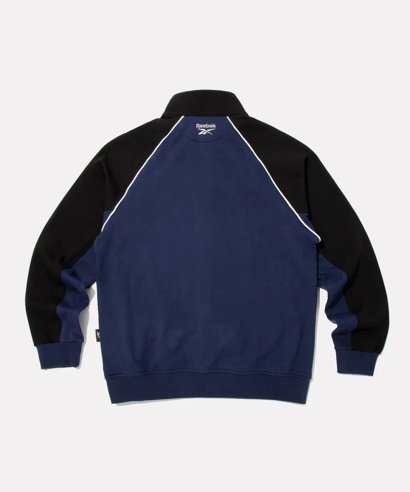 【WE ARE】韓國reebok休閒半拉鏈領大學T衛衣RETS5FM23