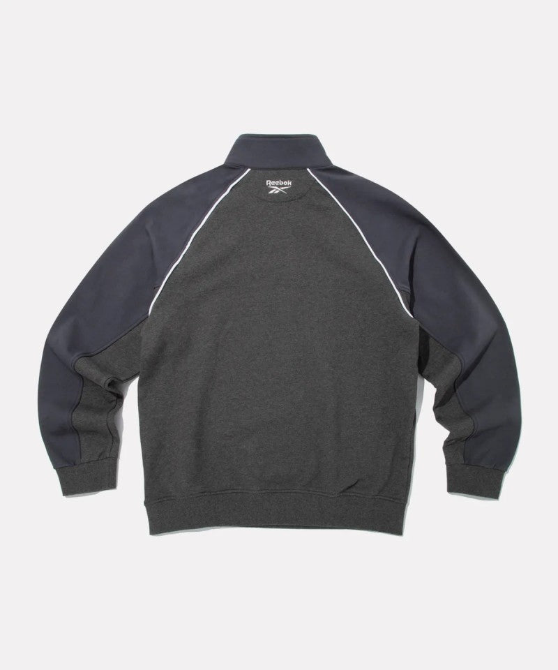 【WE ARE】韓國reebok休閒半拉鏈領大學T衛衣RETS5FM23