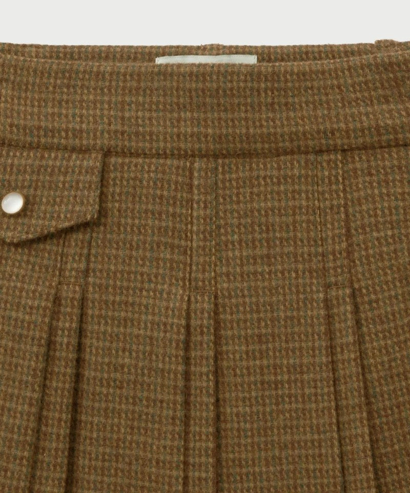 【WE ARE】韓國Satur休閒百褶短裙SA253WSK01