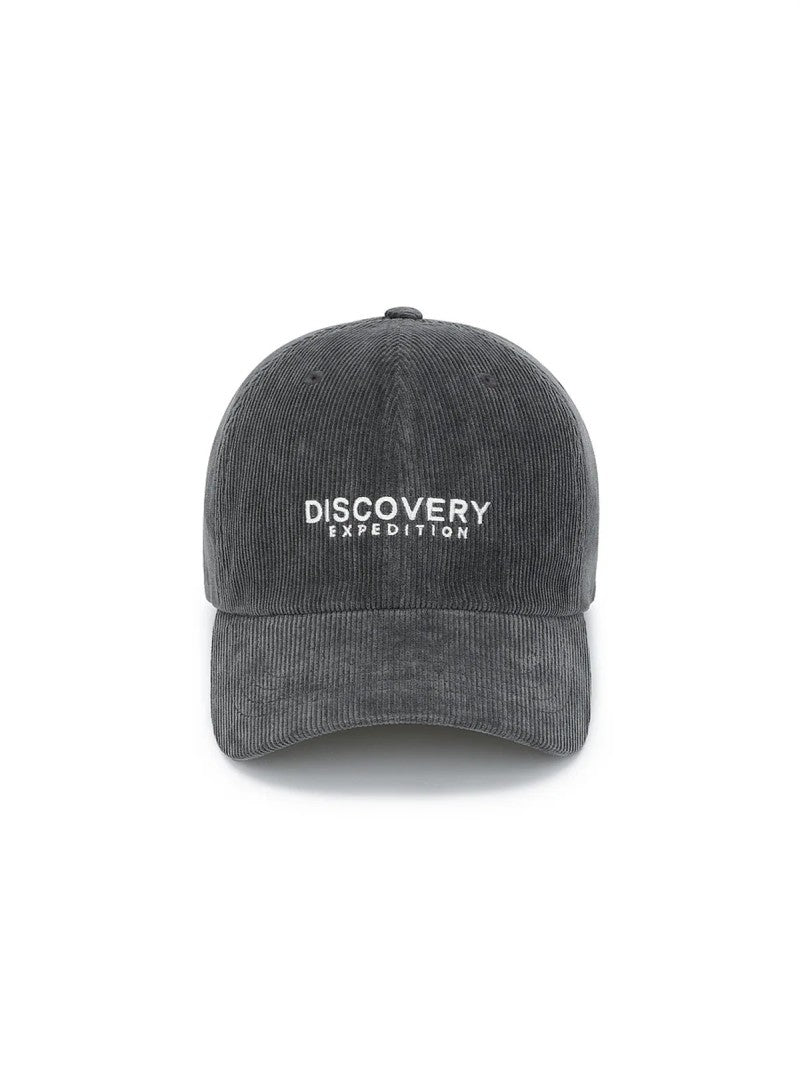 【WE ARE】韓國Discovery休閒燈芯絨棒球帽DXCP7125N