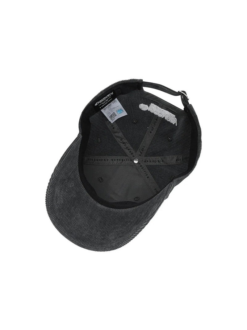 【WE ARE】韓國Discovery休閒燈芯絨棒球帽DXCP7125N