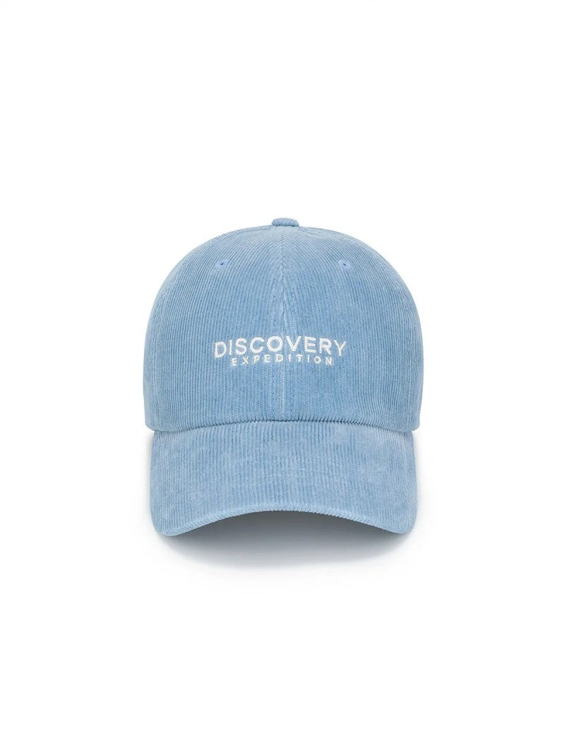 【WE ARE】韓國Discovery休閒燈芯絨棒球帽DXCP7125N