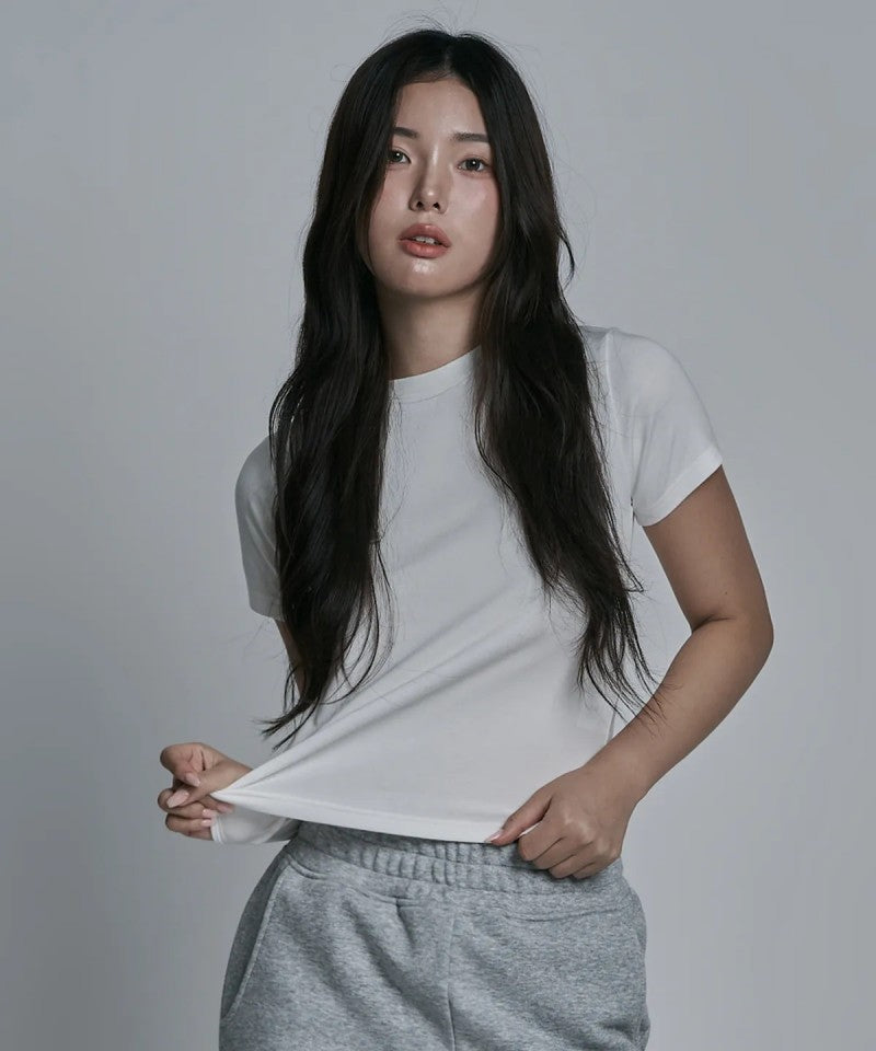 女款【WE ARE】韓國JELEVE短袖圓領T恤J2D4TS01