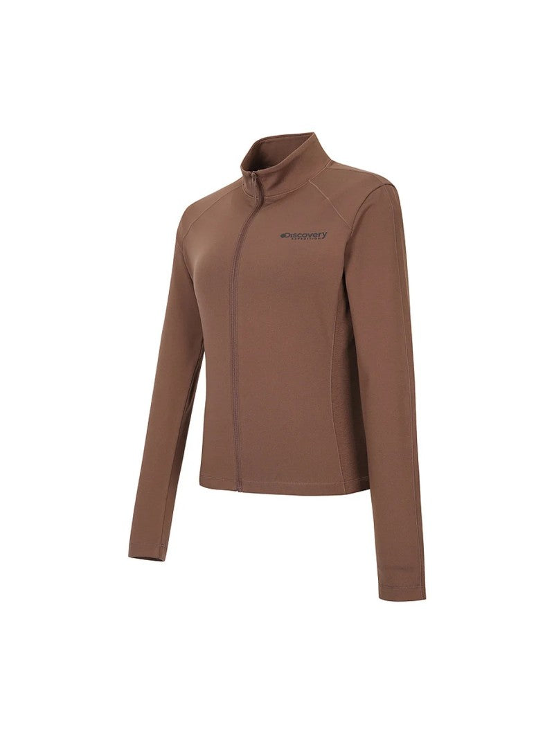 【WE ARE】韓國Discovery 立領拉鏈長袖上衣外套DWZT41054