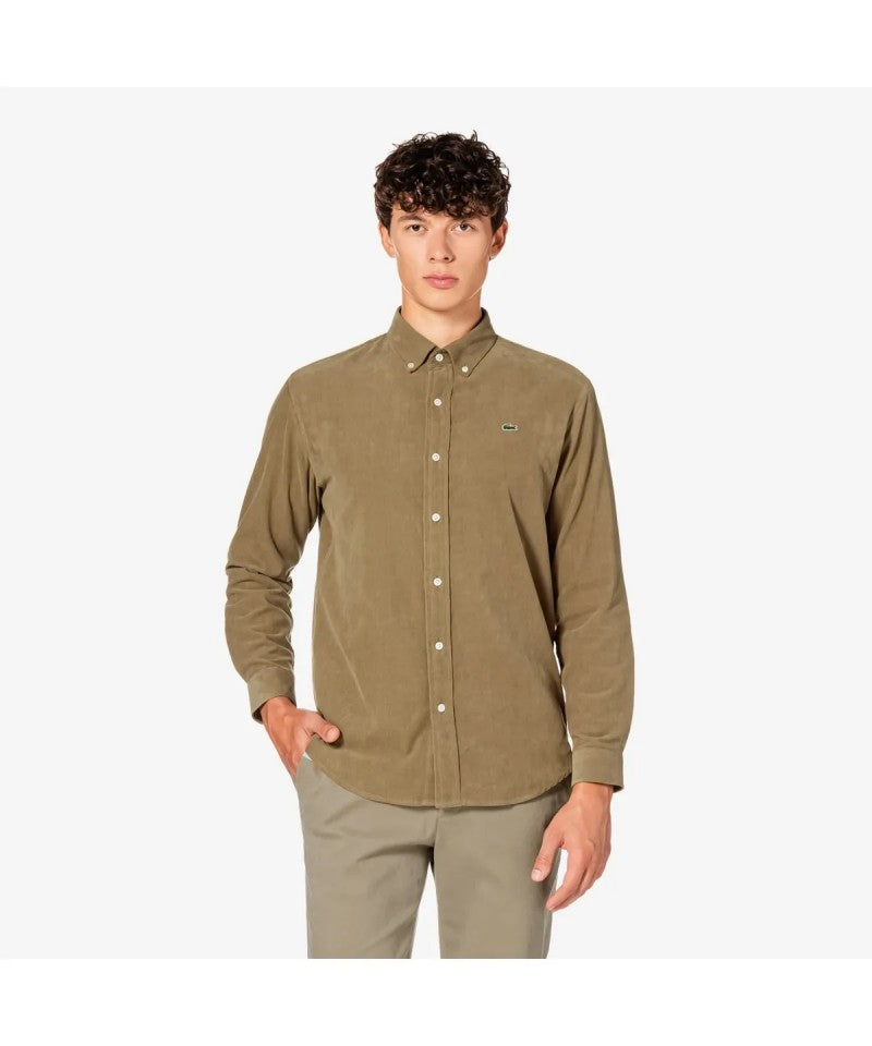 男款【WE ARE】韓國LACOSTE鱷魚休閒襯衫CH742E55N