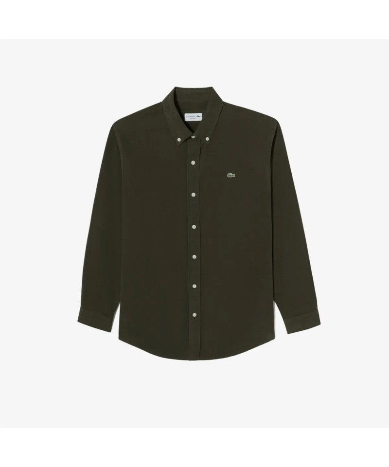 男款【WE ARE】韓國LACOSTE鱷魚休閒襯衫CH742E55N