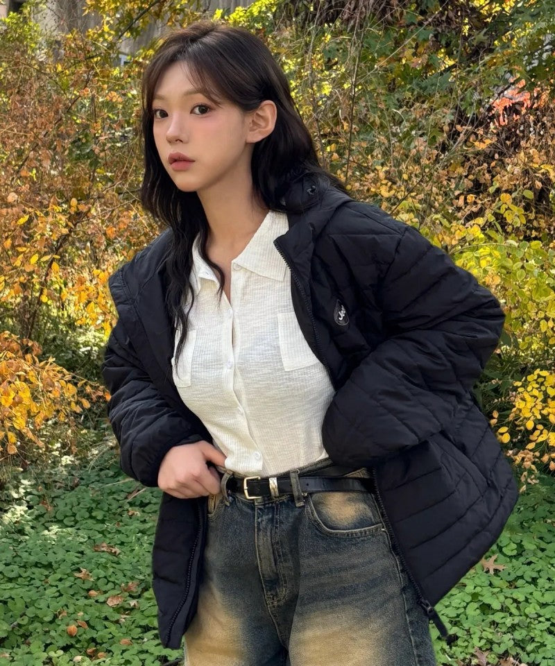 【WE ARE】韓國JEEP 輕羽絨連帽外套 JQ5JPU421