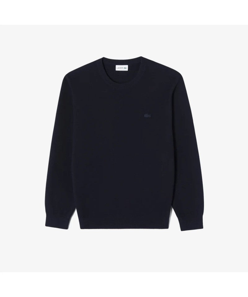 男款【WE ARE】韓國LACOSTE鱷魚圓領大學T衛衣AH596E55N