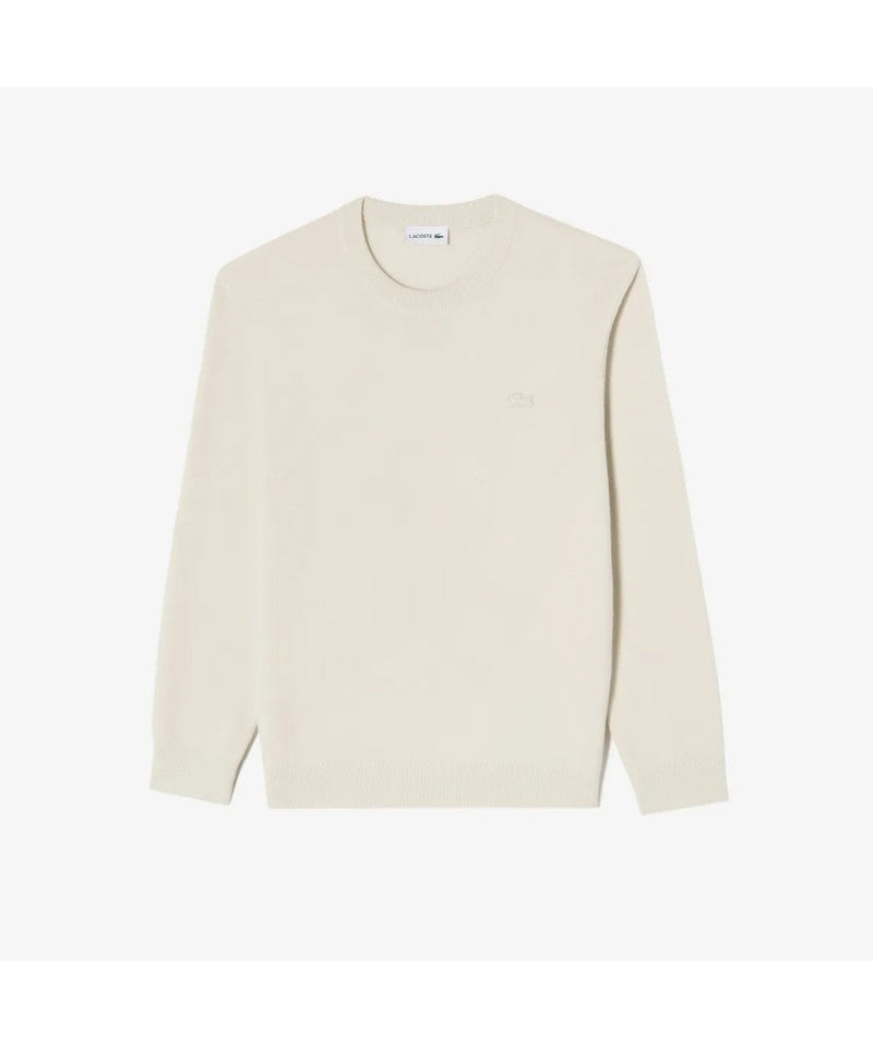 男款【WE ARE】韓國LACOSTE鱷魚圓領大學T衛衣AH596E55N