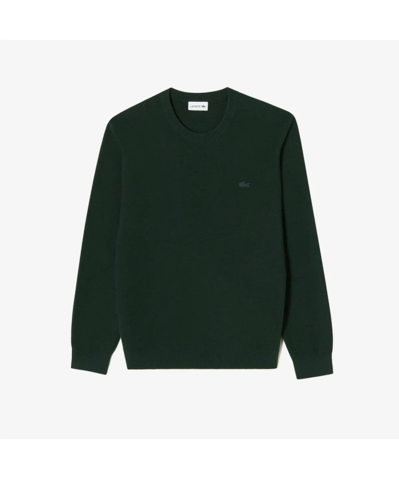 男款【WE ARE】韓國LACOSTE鱷魚圓領大學T衛衣AH596E55N