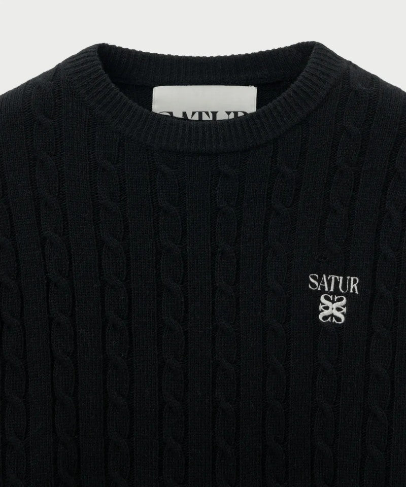 【WE ARE】韓國Satur休閒針織毛衣SA253UKT32