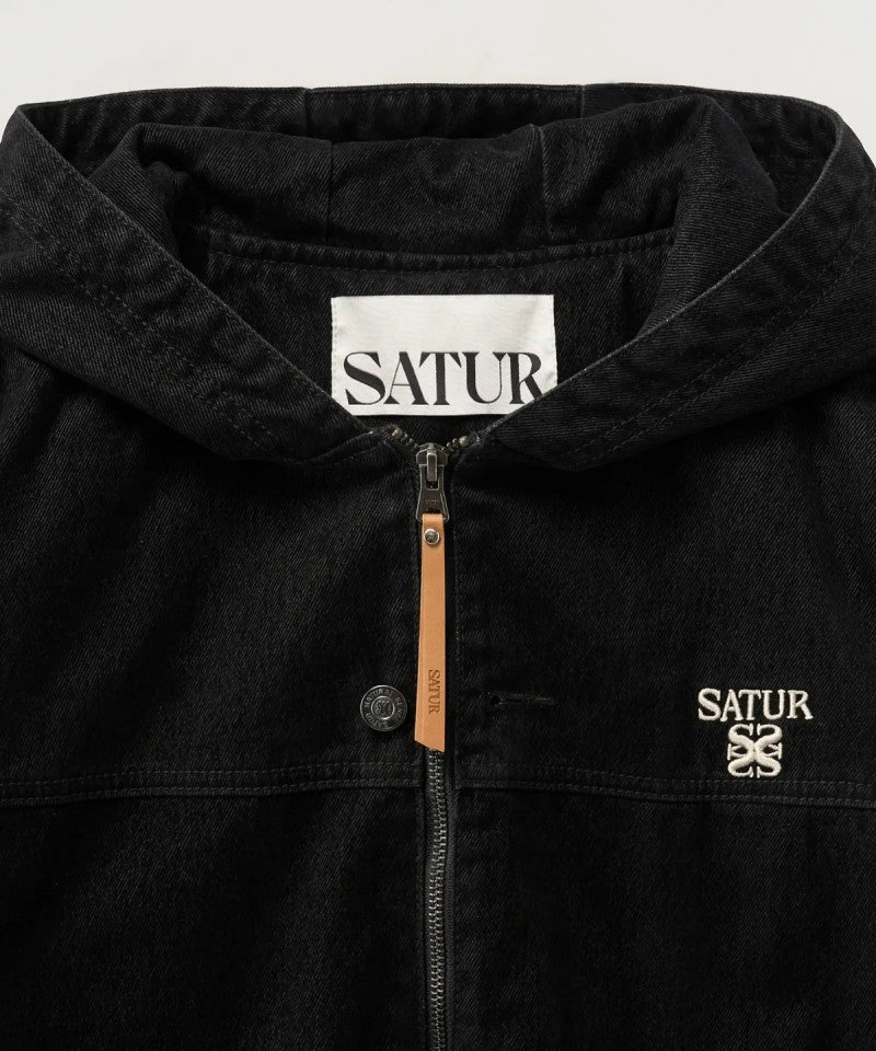 男款【WE ARE】韓國Satur休閒連帽拉鏈外套SA253MDJ01