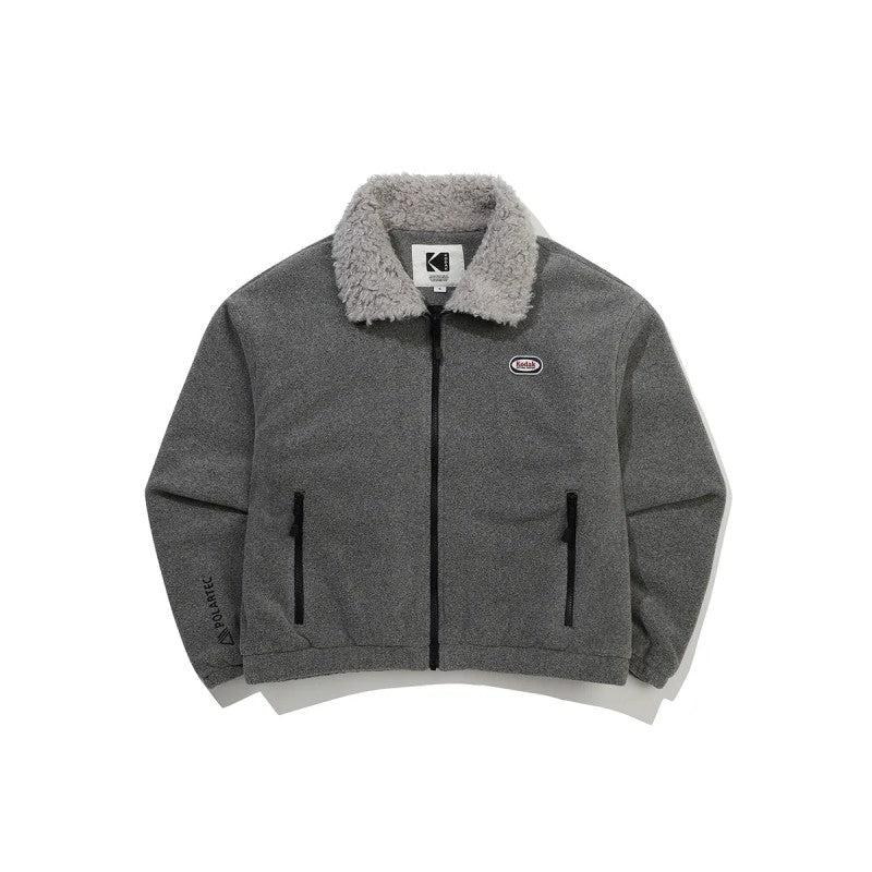 百貨款【WE ARE】韓國KODAK柯達 女款立領絨毛拉鏈外套K5322RFJM1