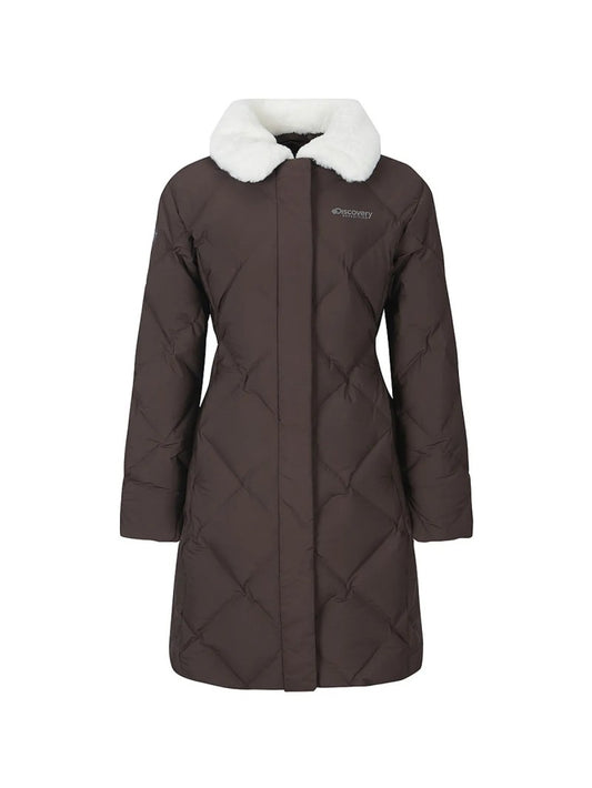 【現貨】女款【WE ARE】韓國Discovery長款收腰外套DWDJ9I056