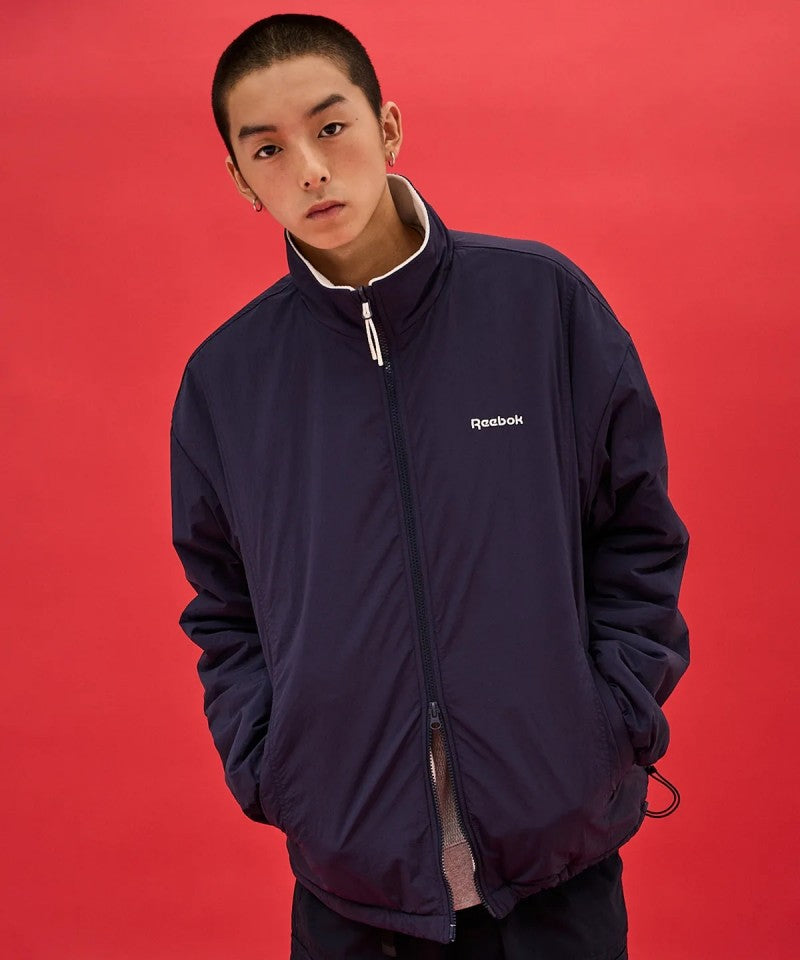 男款【WE ARE】韓國reebok休閒雙面拉鏈外套REJU5FZ40