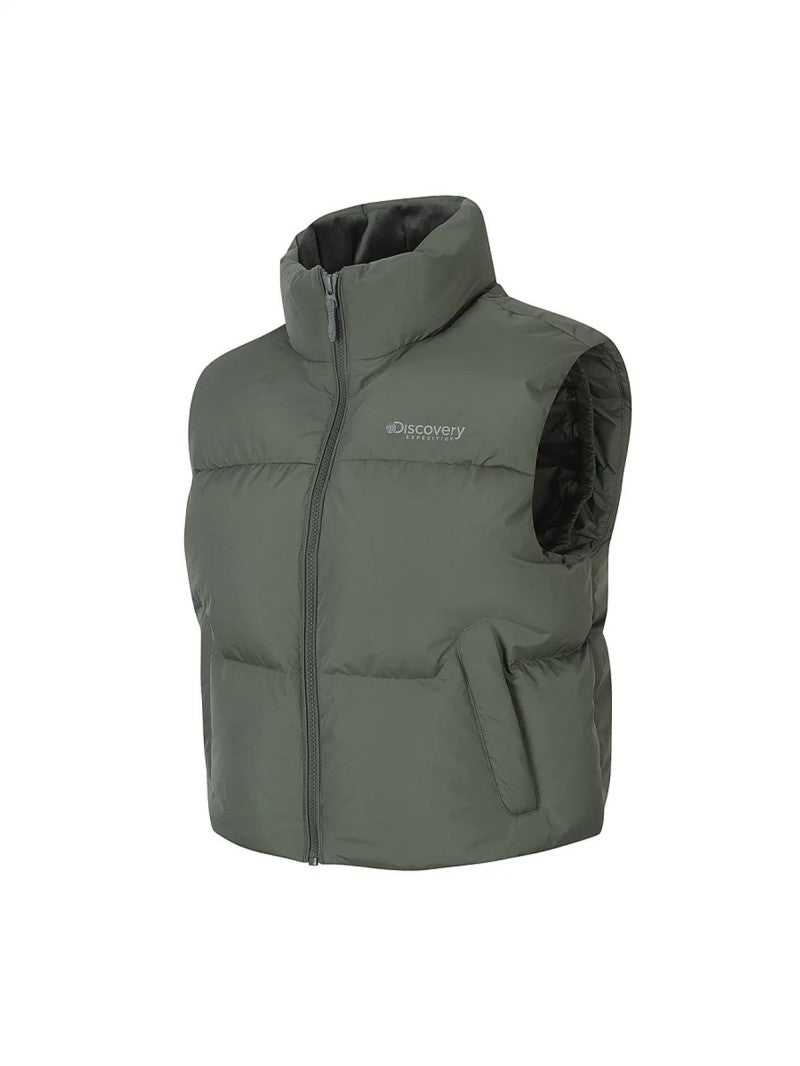 女款【WE ARE】韓國Discovery休閒羽絨馬甲外套DWDV91056