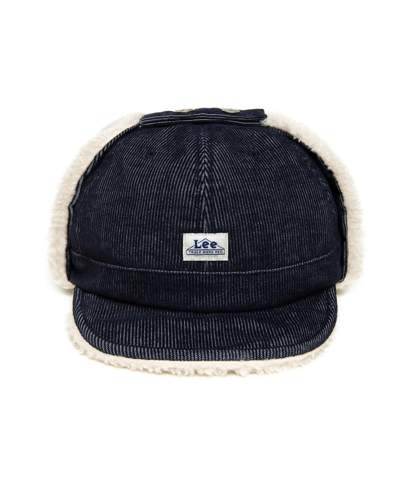 【WE ARE】韓國LEE 燈芯絨羊羔毛護耳帽 LE2504CA31