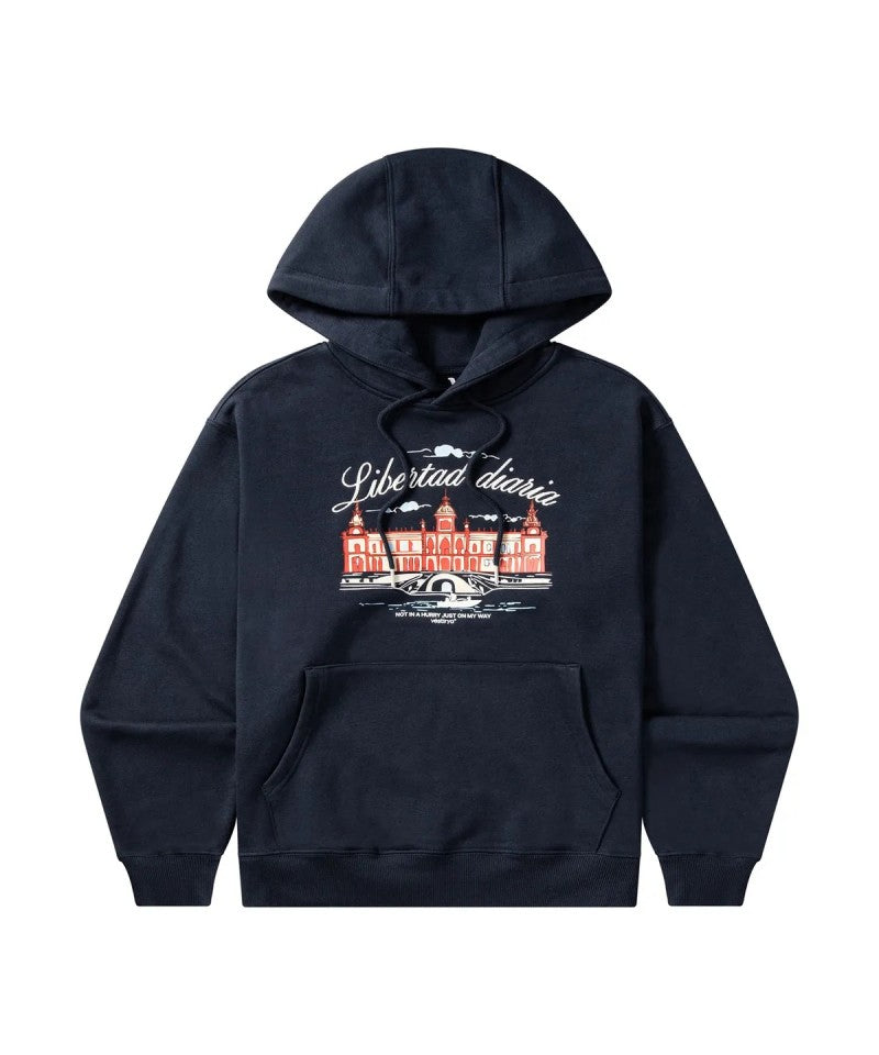 【WE ARE】韓國VESTIRYA刺繡連帽大學T衛衣VE2503HD001