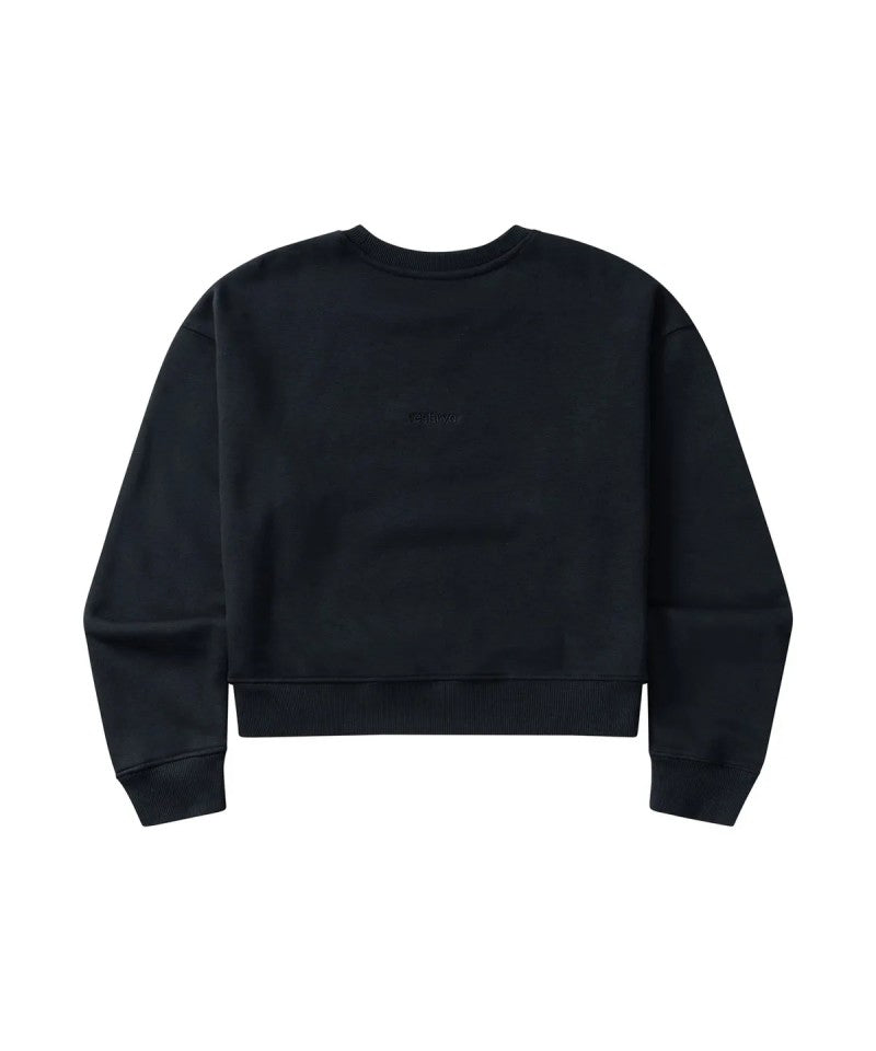 女款【WE ARE】韓國VESTIRYA刺繡圓領大學T衛衣VE2503CR500