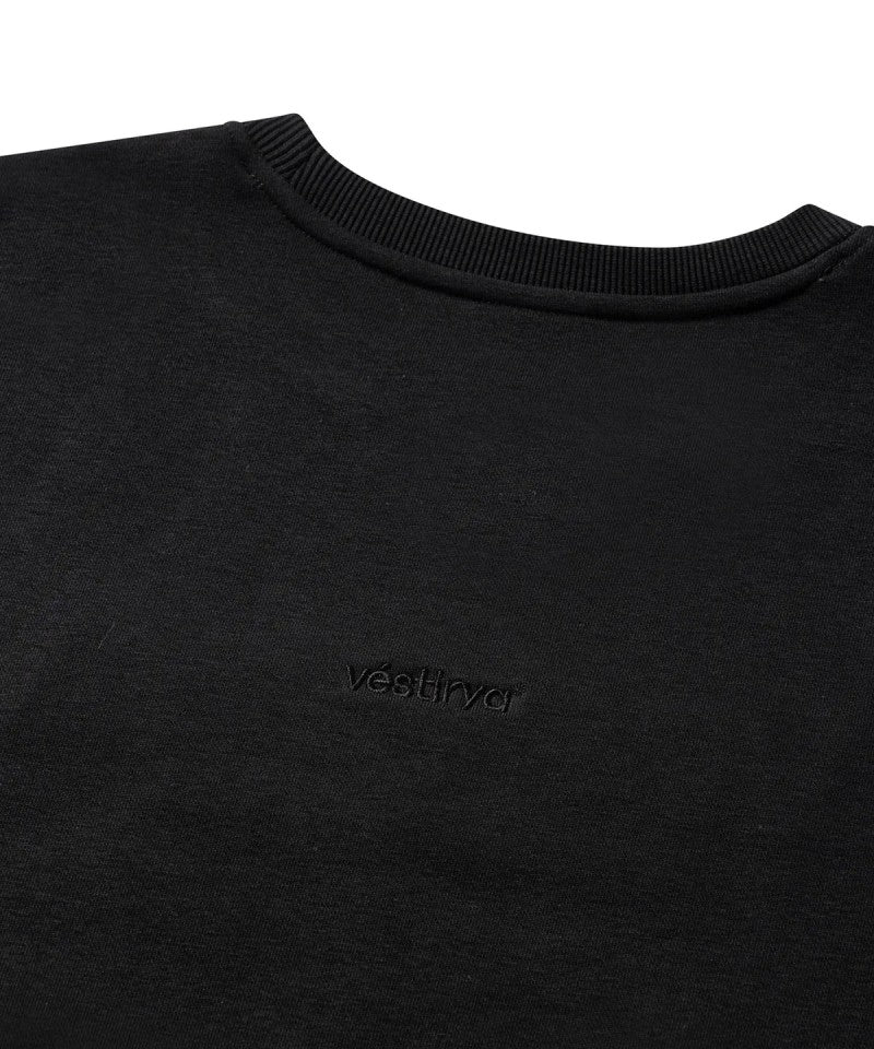 女款【WE ARE】韓國VESTIRYA刺繡圓領大學T衛衣VE2503CR500