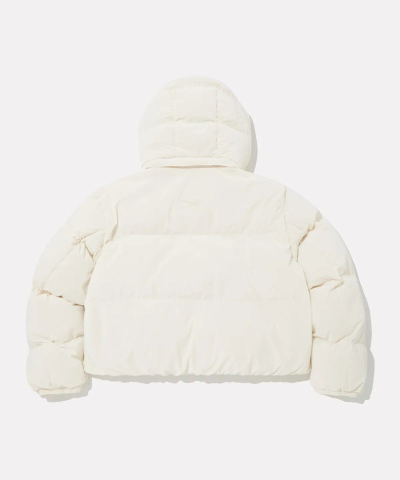 女款【WE ARE】韓國reebok 短版科技棉保暖連帽（可拆）外套 REJU5FP55