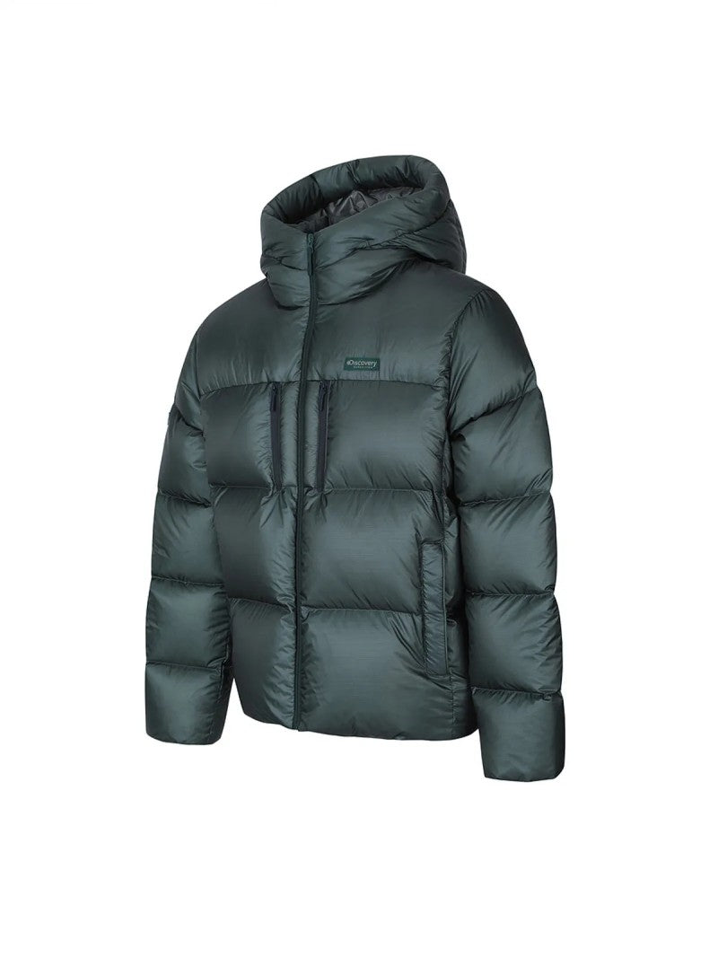 男款【WE ARE】韓國Discovery連帽鵝絨羽絨服DMDJ7G056