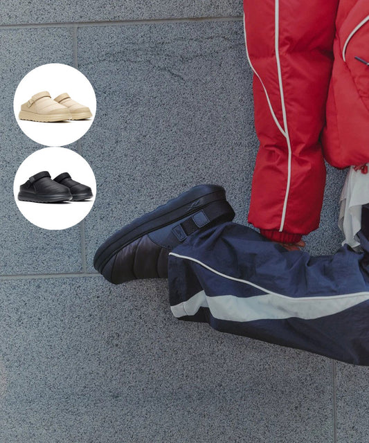 【WE ARE】韓國reebok 兩穿羊羔毛防潑水懶人拖 RESO5FW1W