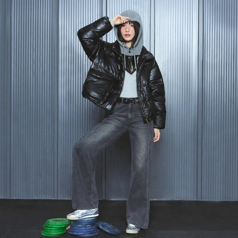 【WE ARE】韓國LAP 毛邊刷色牛仔褲 AR4DPA60