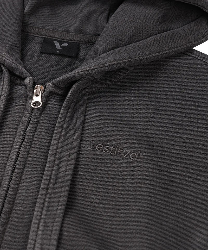 女款【WE ARE】韓國VESTIRYA 寬繩拉鏈連帽外套 VE2503HZ002