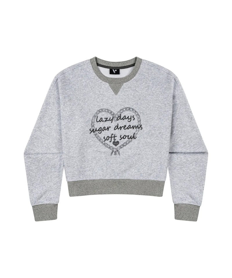 女款【WE ARE】韓國VESTIRYA休閒圓領刺繡大學T VE2503CR501