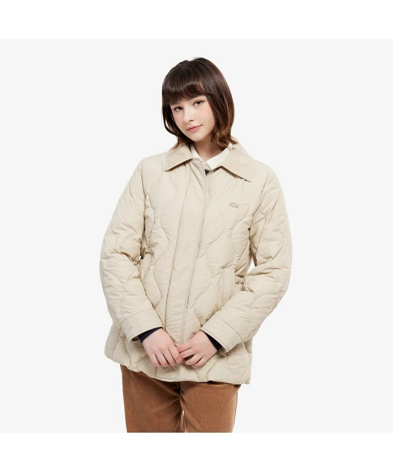 女款【WE ARE】韓國LACOSTE鱷魚鵝絨外套BF535E55N