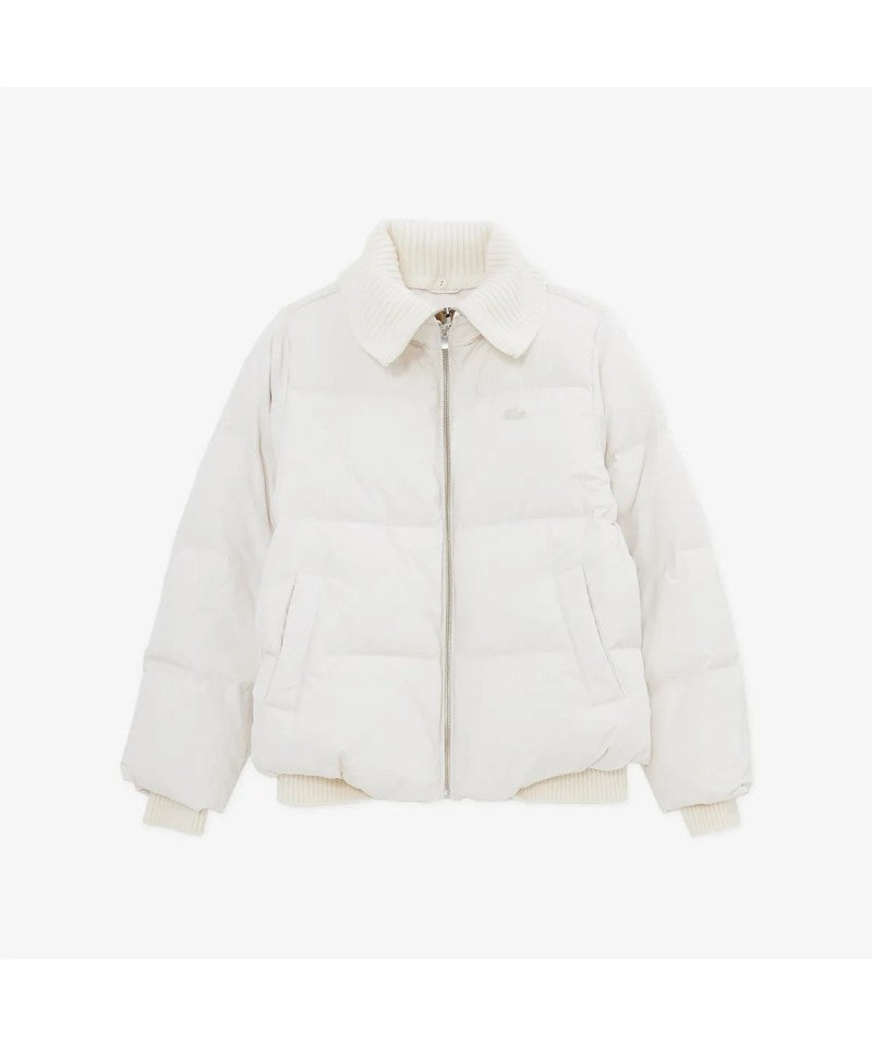 女款【WE ARE】韓國LACOSTE鱷魚鵝絨羽絨服外套BF653E55N