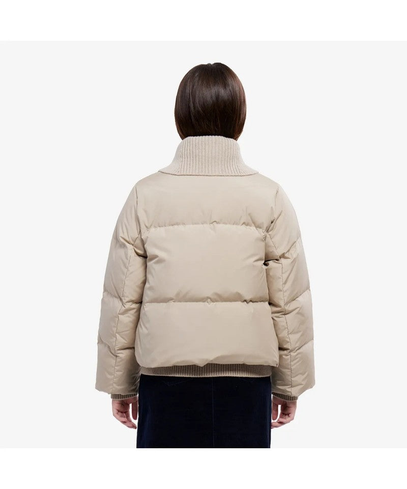 女款【WE ARE】韓國LACOSTE鱷魚鵝絨羽絨服外套BF653E55N