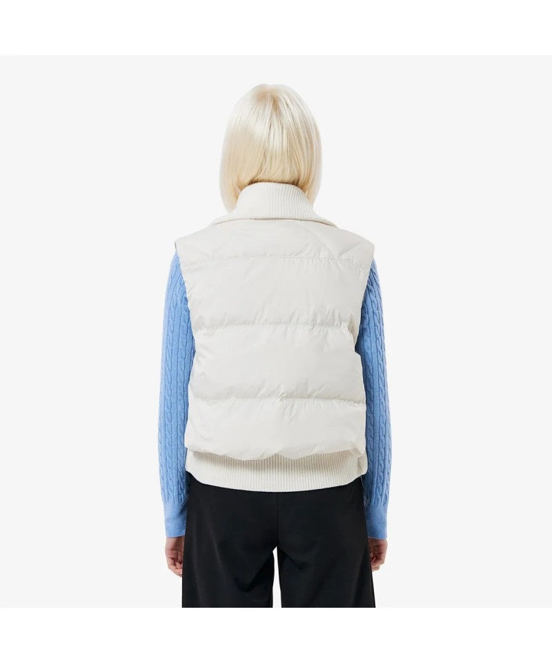 女款【WE ARE】韓國LACOSTE鱷魚鵝絨馬夾外套BF421E55N