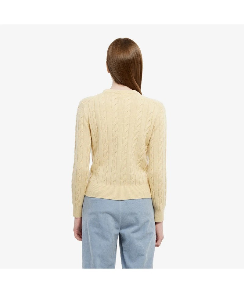 女款【WE ARE】韓國LACOSTE鱷魚羊毛衣AF083E55N