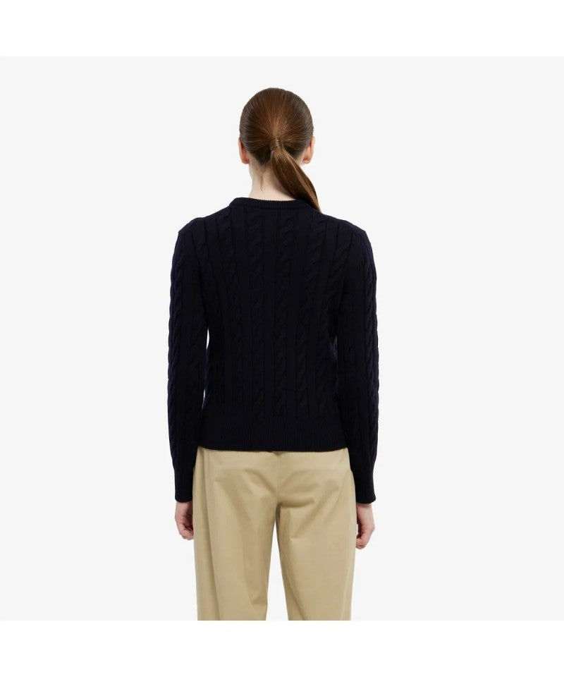 女款【WE ARE】韓國LACOSTE鱷魚羊毛衣AF083E55N