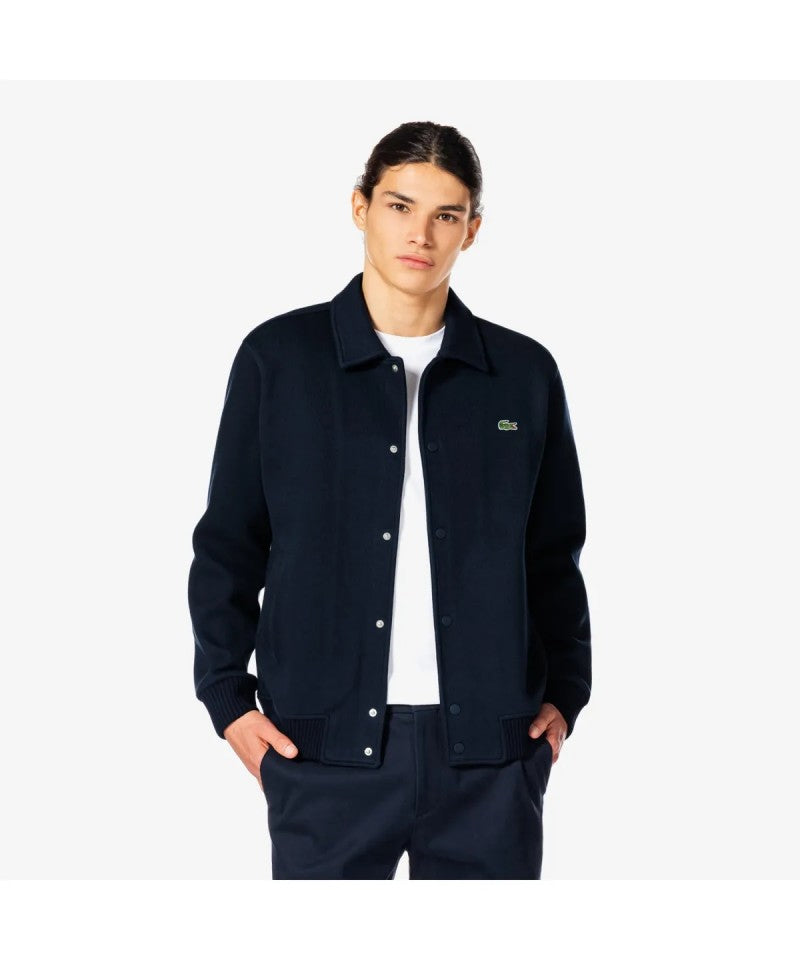 男款【WE ARE】韓國LACOSTE鱷魚翻領棉外套SH080E55N