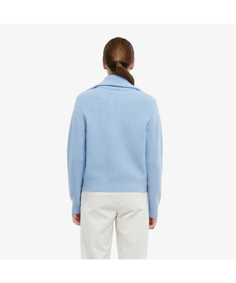 女款【WE ARE】韓國LACOSTE鱷魚拉鏈針織外套AF311E55N